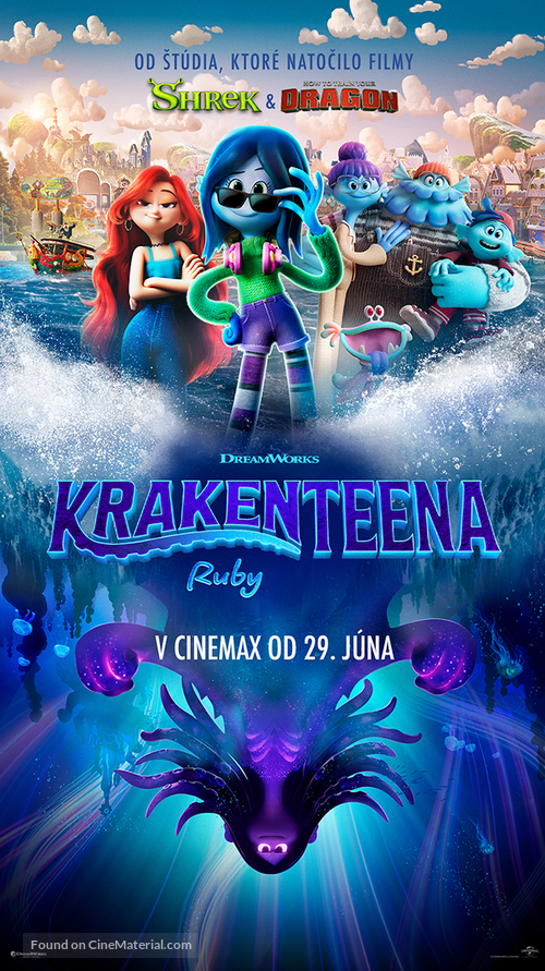 Ruby Gillman, Teenage Kraken - Slovak Movie Poster