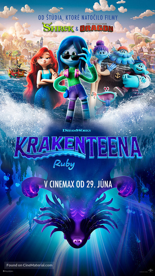 Ruby Gillman, Teenage Kraken - Slovak Movie Poster