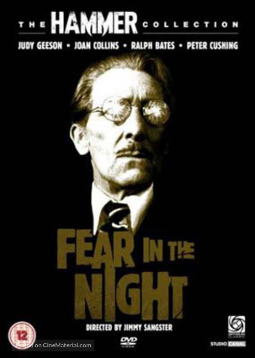 Fear in the Night - British DVD movie cover