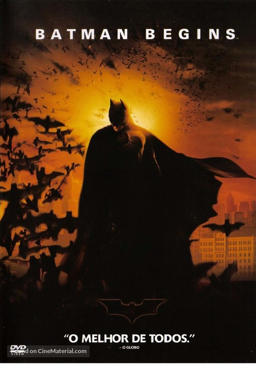 Batman Begins - Brazilian Movie Cover