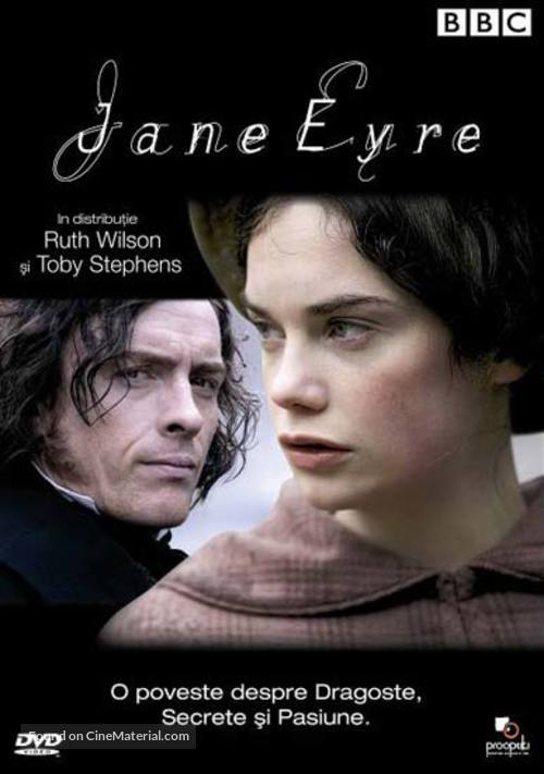 &quot;Jane Eyre&quot; - Romanian DVD movie cover