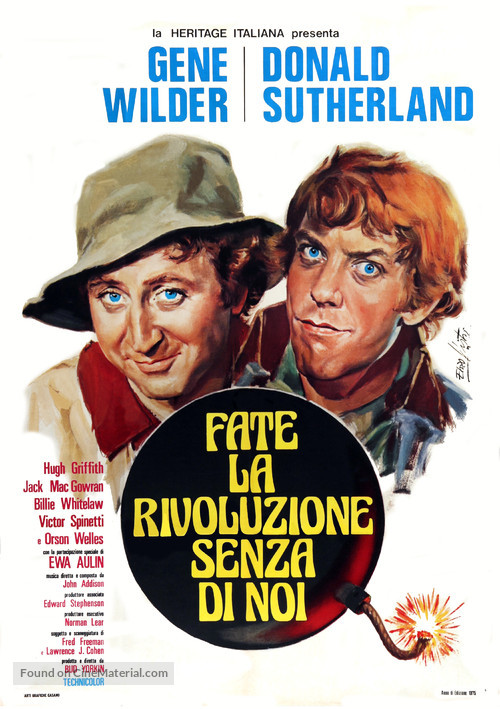 Start the Revolution Without Me - Italian Movie Poster