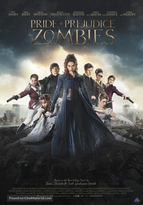 Pride and Prejudice and Zombies - Lebanese Movie Poster