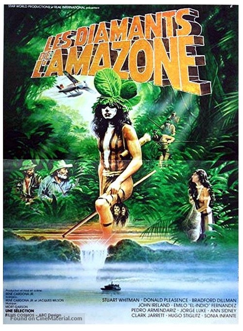 The Treasure of the Amazon - French Movie Poster