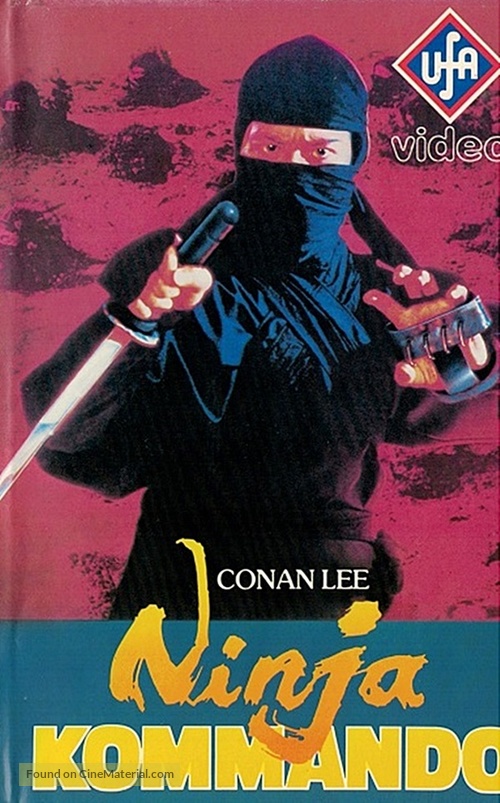 Long zhi ren zhe - German VHS movie cover