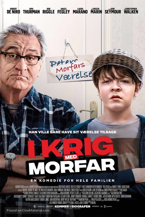 The War with Grandpa - Danish Movie Poster