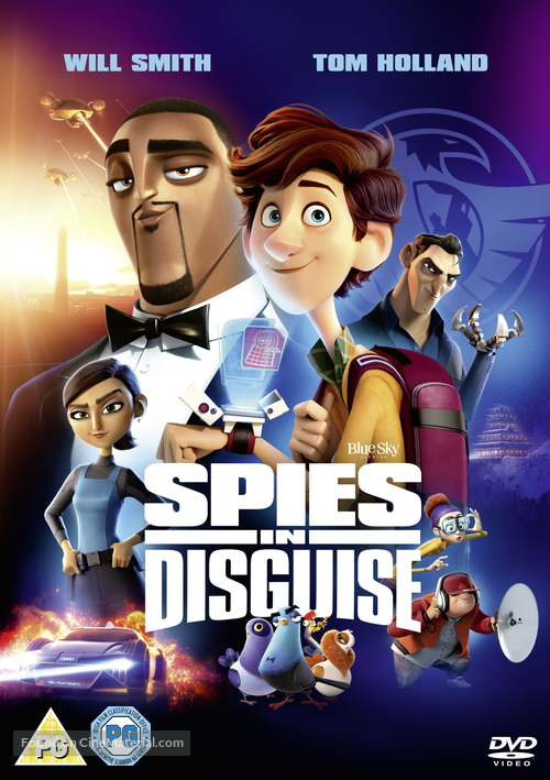 Spies in Disguise - British DVD movie cover