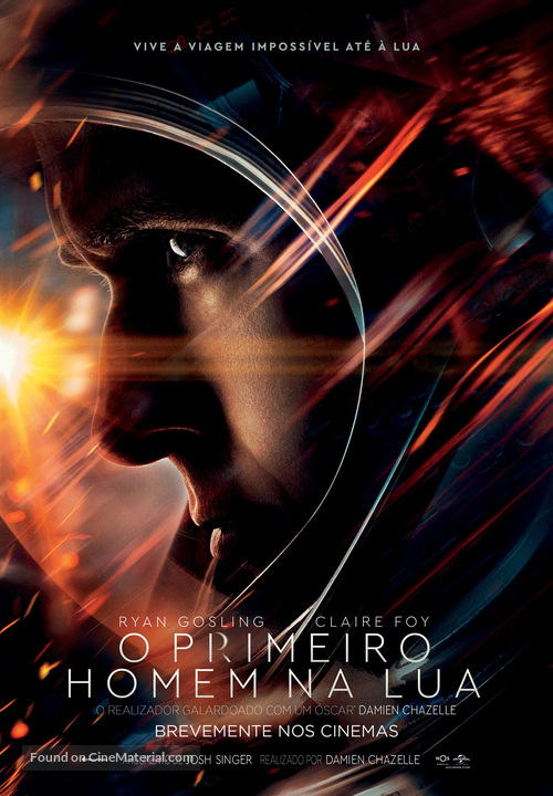 First Man - Portuguese Movie Poster