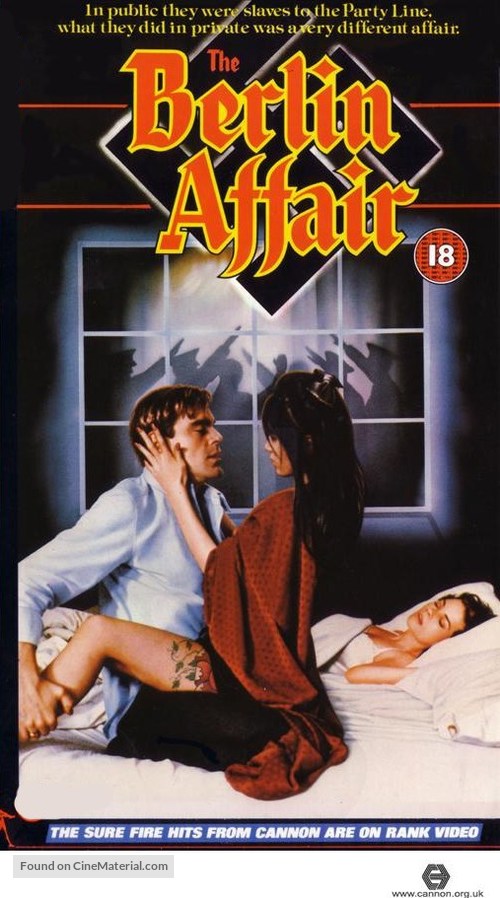 The Berlin Affair - British VHS movie cover