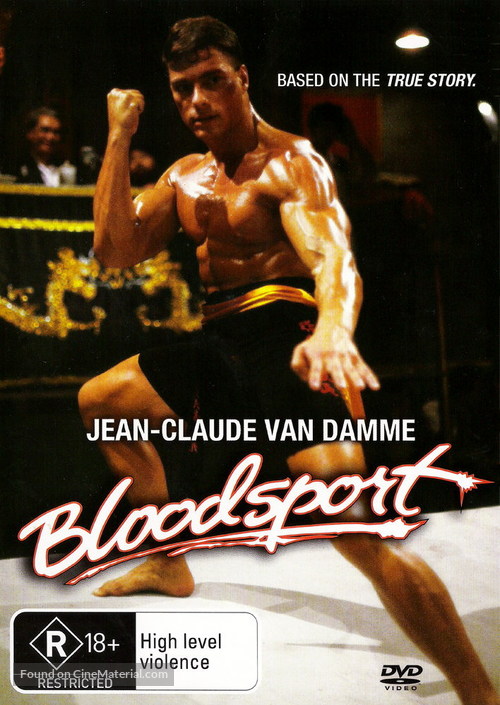 Bloodsport - Australian DVD movie cover