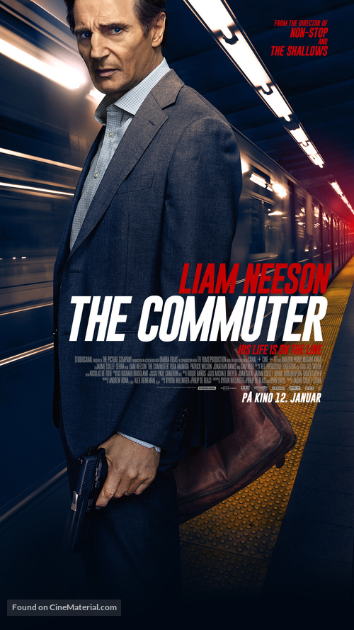 The Commuter - Norwegian Movie Poster