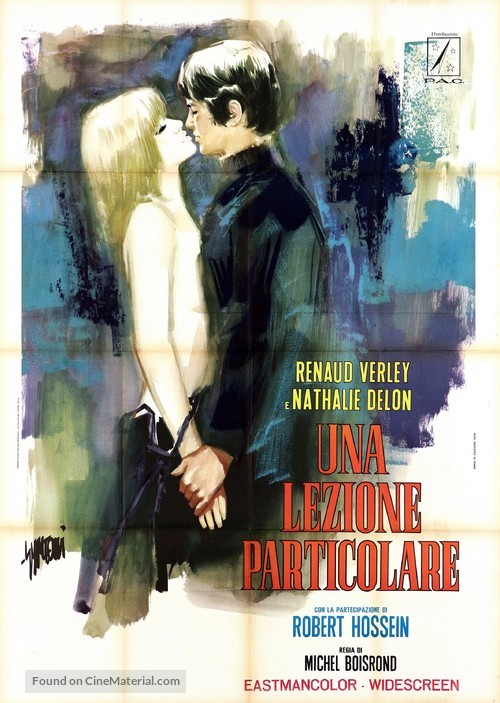 La le&ccedil;on particuli&egrave;re - Italian Movie Poster