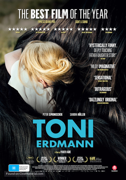 Toni Erdmann - Australian Movie Poster