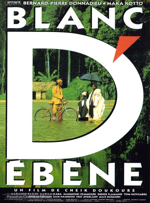 Blanc d&#039;&egrave;b&eacute;ne - French Movie Poster