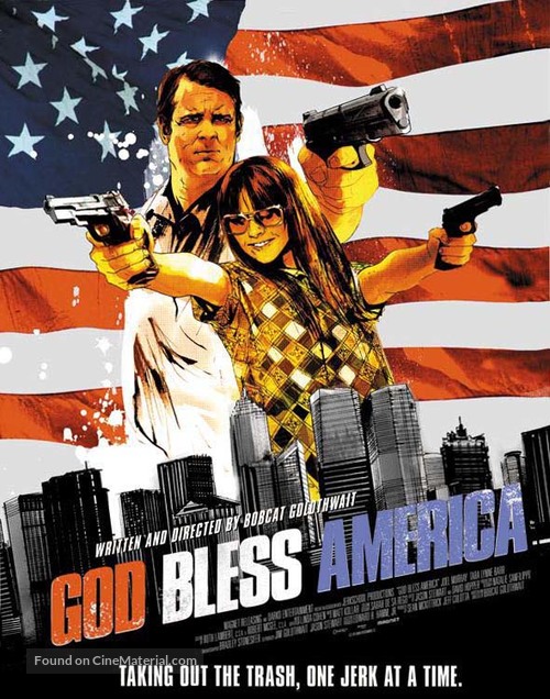 God Bless America - British Movie Poster