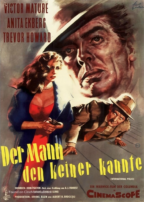 Interpol - German Movie Poster