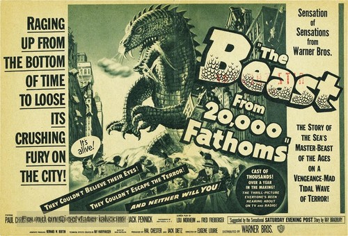The Beast from 20,000 Fathoms - Movie Poster