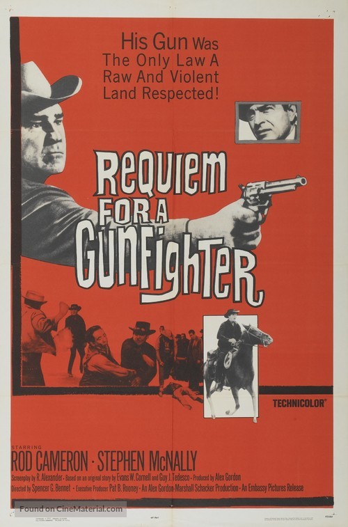 Requiem for a Gunfighter - Movie Poster