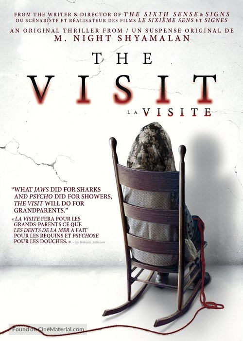 The Visit - Canadian DVD movie cover