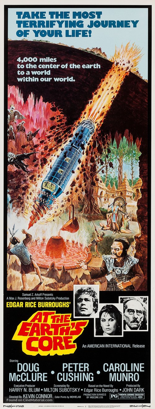 At the Earth&#039;s Core - Movie Poster