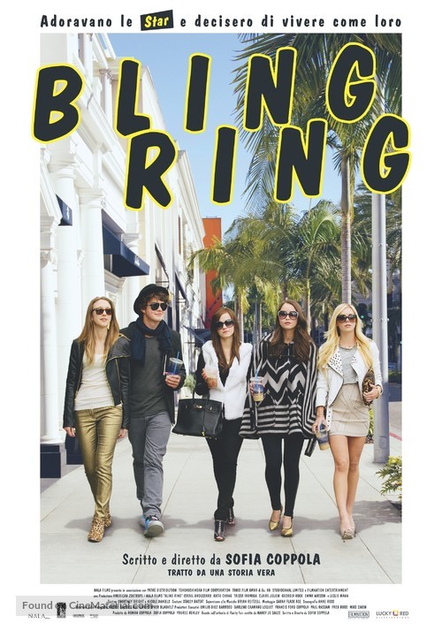 The Bling Ring - Italian Movie Poster