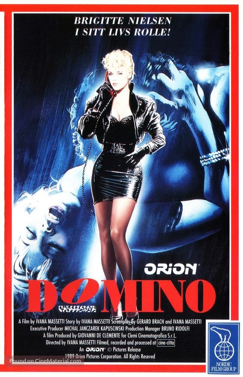 Domino - Norwegian VHS movie cover
