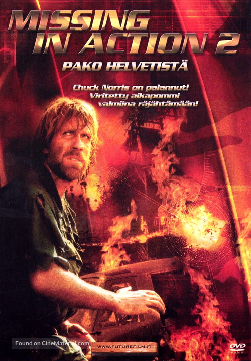 Missing in Action 2: The Beginning - Finnish DVD movie cover