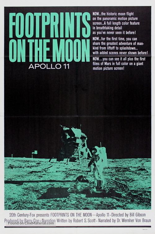Footprints on the Moon: Apollo 11 - Movie Poster