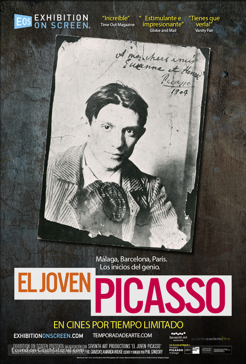 Young Picasso - Spanish Movie Poster