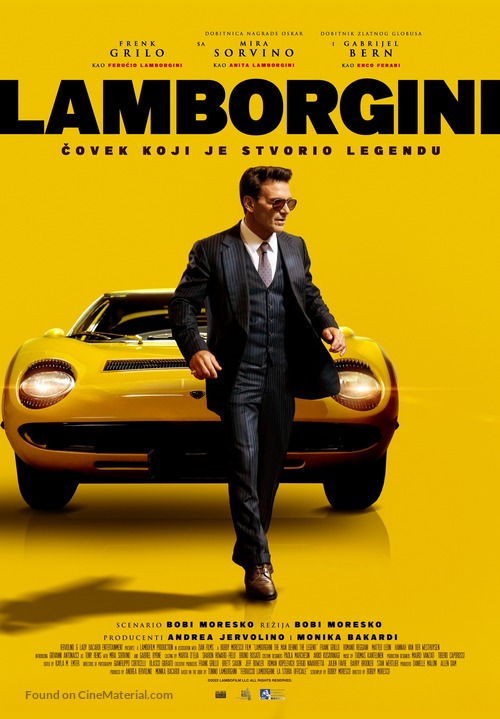 Lamborghini - Serbian Movie Poster