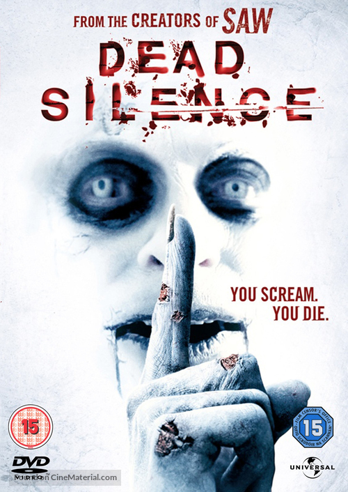 Dead Silence - British DVD movie cover
