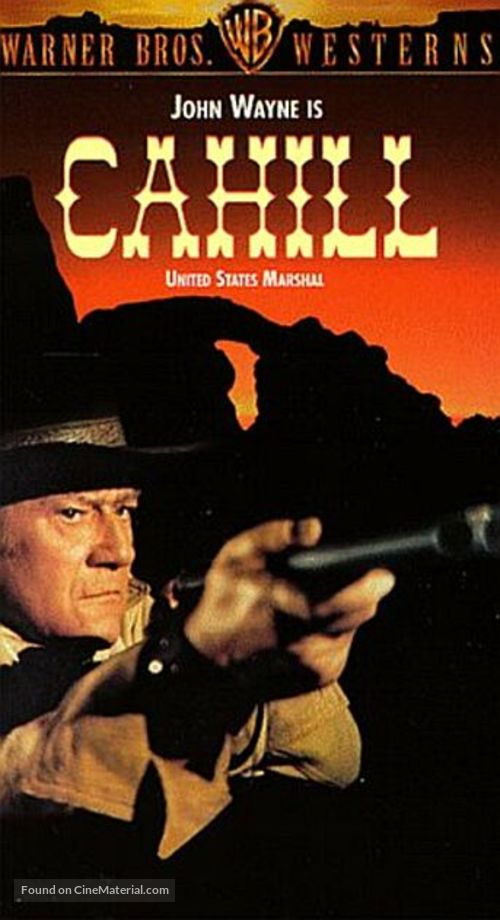 Cahill U.S. Marshal - VHS movie cover