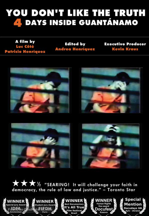 You Don&#039;t Like the Truth: 4 Days Inside Guantanamo - DVD movie cover