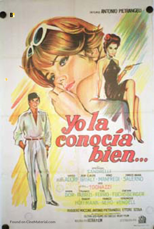Io la conoscevo bene - Argentinian Movie Poster