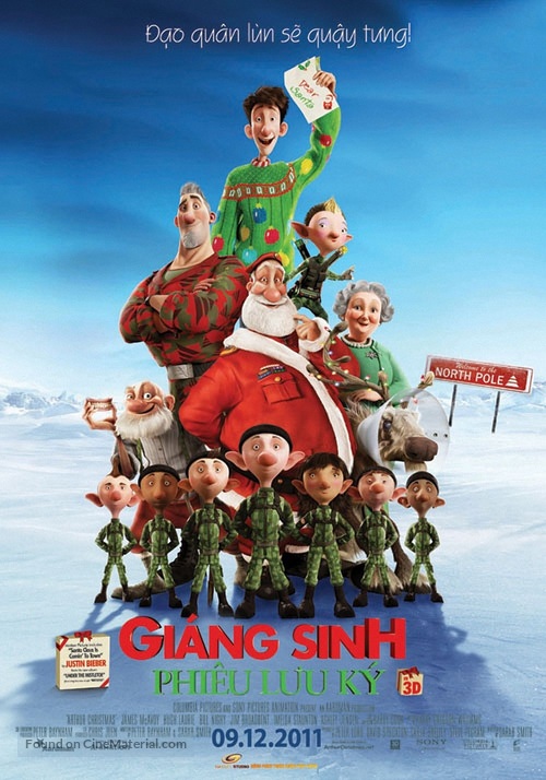 Arthur Christmas - Vietnamese Movie Poster