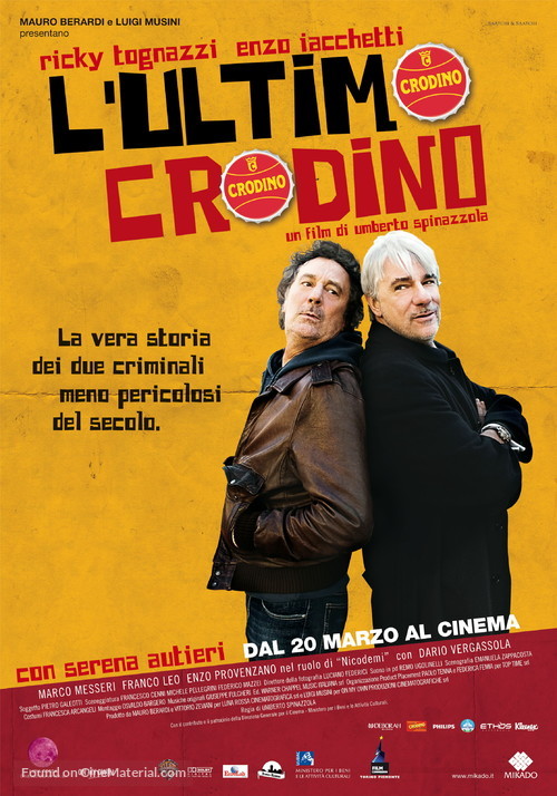 L&#039;ultimo crodino - Italian Movie Poster