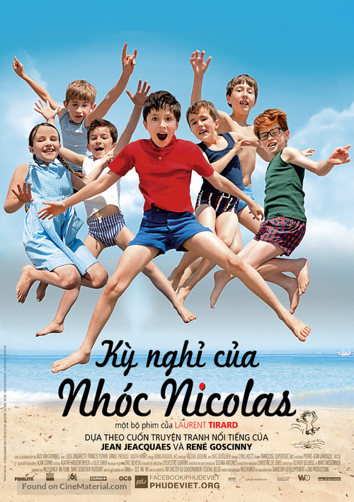 Les vacances du petit Nicolas - Vietnamese Movie Poster