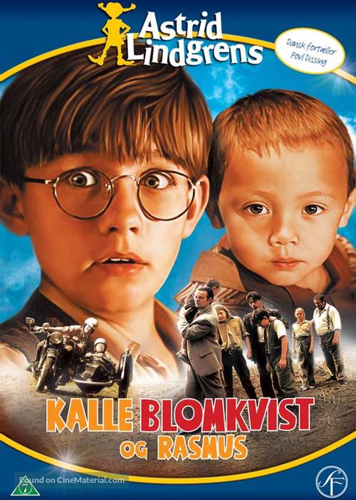 Kalle Blomkvist och Rasmus - Danish DVD movie cover