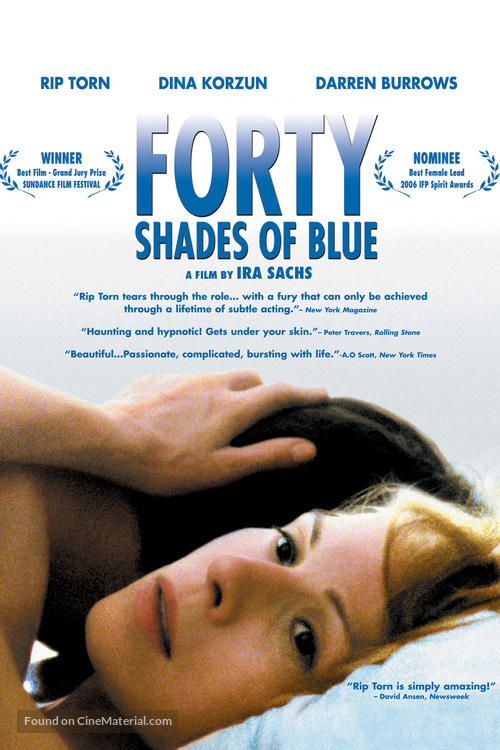 Forty Shades of Blue - DVD movie cover