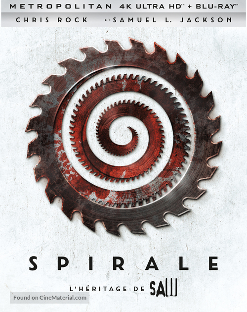 Spiral: From the Book of Saw - French Blu-Ray movie cover
