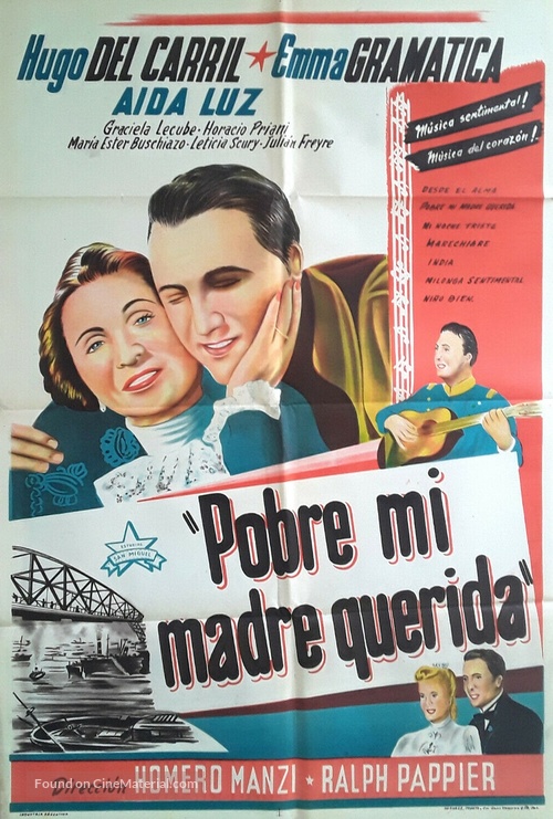 Pobre mi madre querida - Argentinian Movie Poster