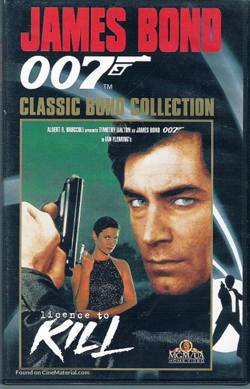 Licence To Kill - Belgian Movie Cover