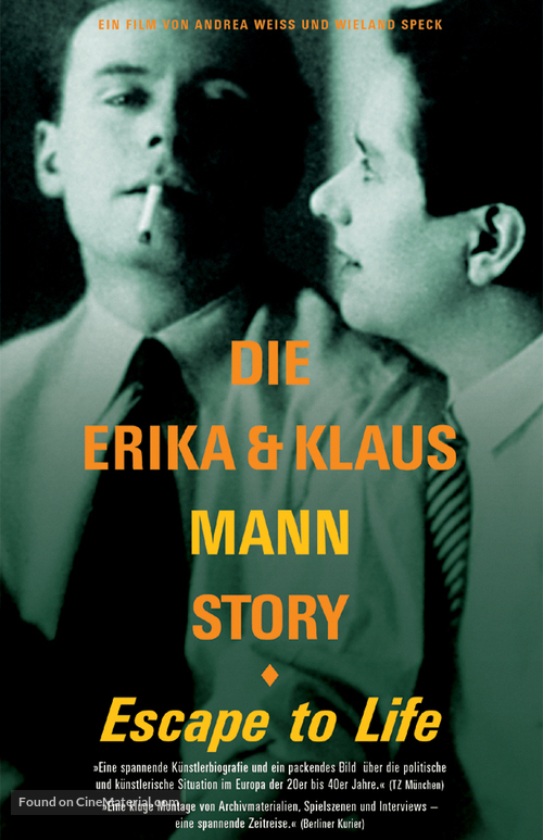 Erika und Klaus Mann Story, Die - German poster