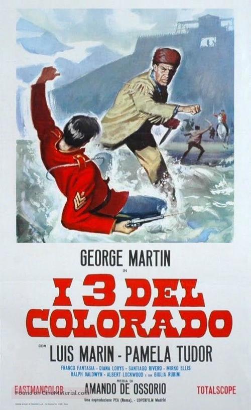 I tre del Colorado - Italian Movie Poster