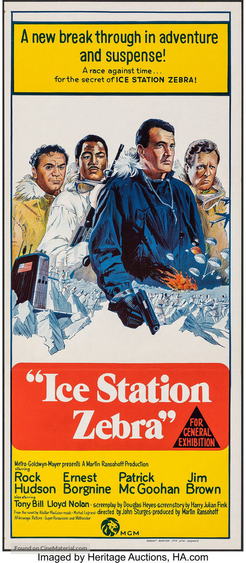 Ice Station Zebra - Australian Movie Poster