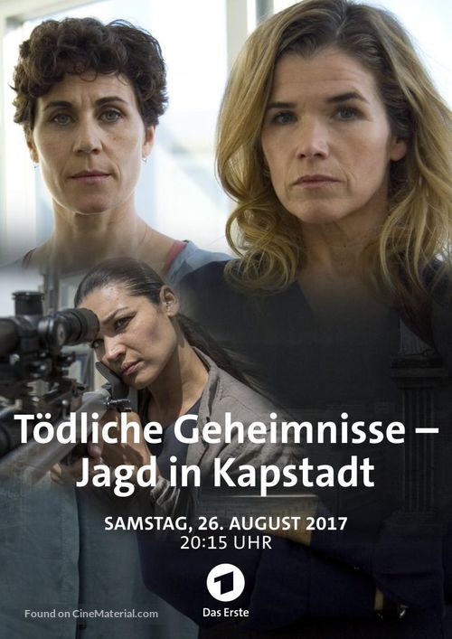 T&ouml;dliche Geheimnisse - Jagd in Kapstadt - German Movie Poster