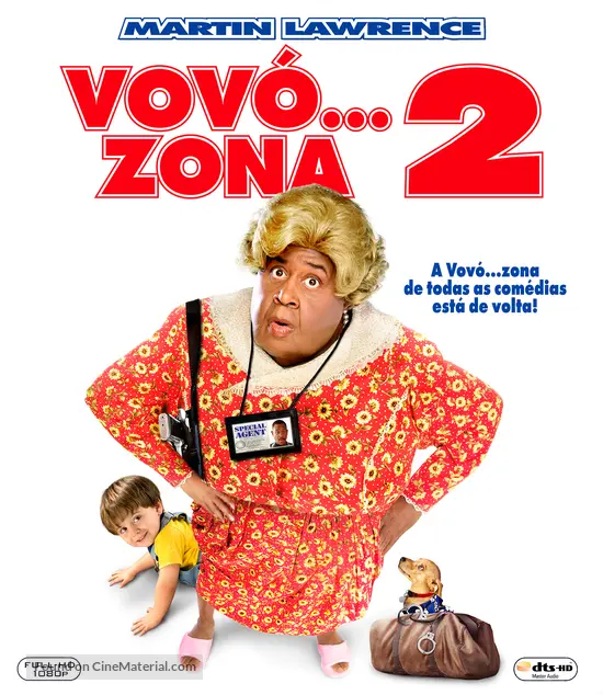 Big Momma&#039;s House 2 - Brazilian Movie Cover