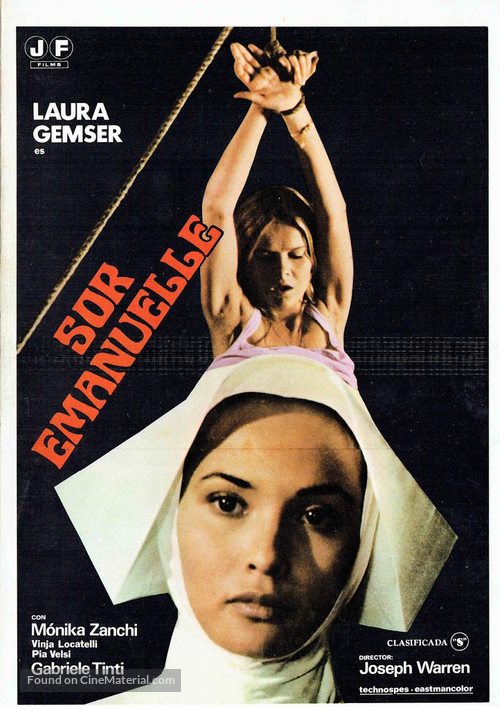 Suor Emanuelle - Spanish Movie Poster