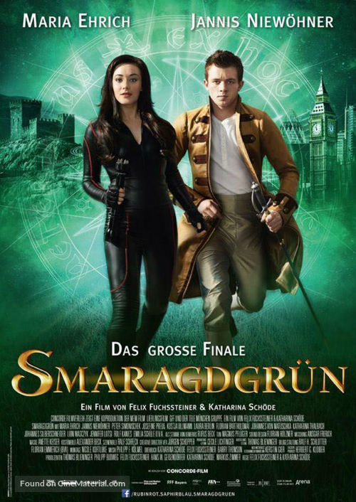 Smaragdgr&uuml;n - German Movie Poster