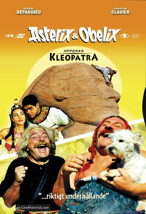 Ast&eacute;rix &amp; Ob&eacute;lix: Mission Cl&eacute;op&acirc;tre - Swedish Movie Cover